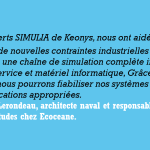 ECOCEANE choisit SIMULIA