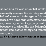 First systems engineering reference in the medical sector