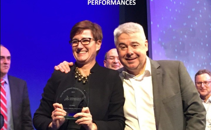 AWARDS FOR KEONYS PERFORMANCES BY DASSAULT SYSTEMES