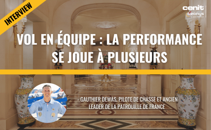 Gauthier Dewas, pilote de chasse et ancien leader de la Patrouille de France